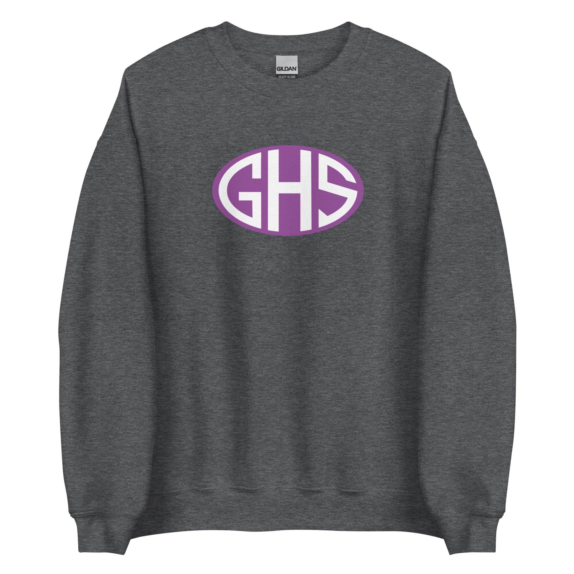 Garfield HS Purple Eagles - GHS shield design  -  Unisex Sweatshirt - EdgyHaute