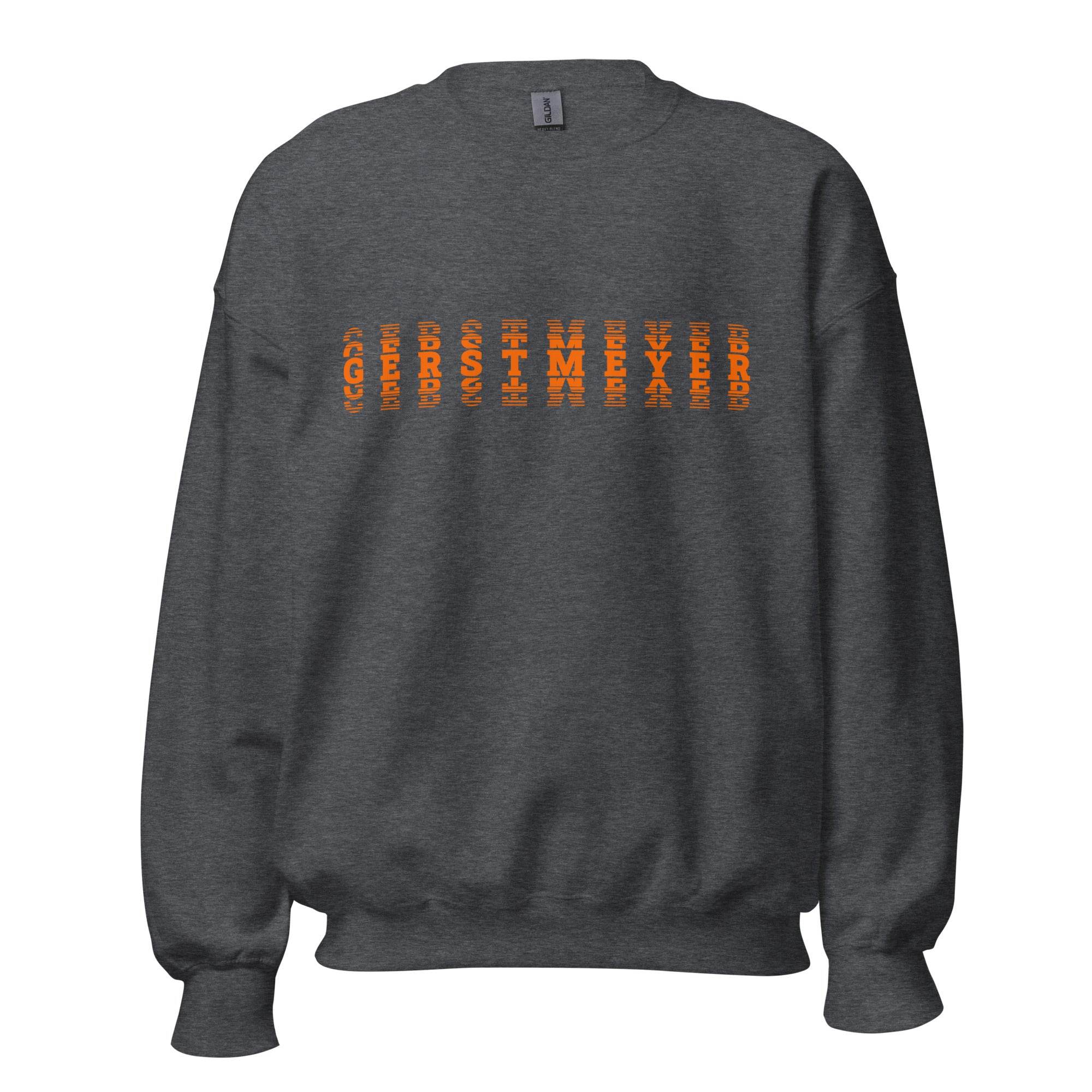 Gerstmeyer HS Black Cats - faded text  -  Unisex Sweatshirt - EdgyHaute