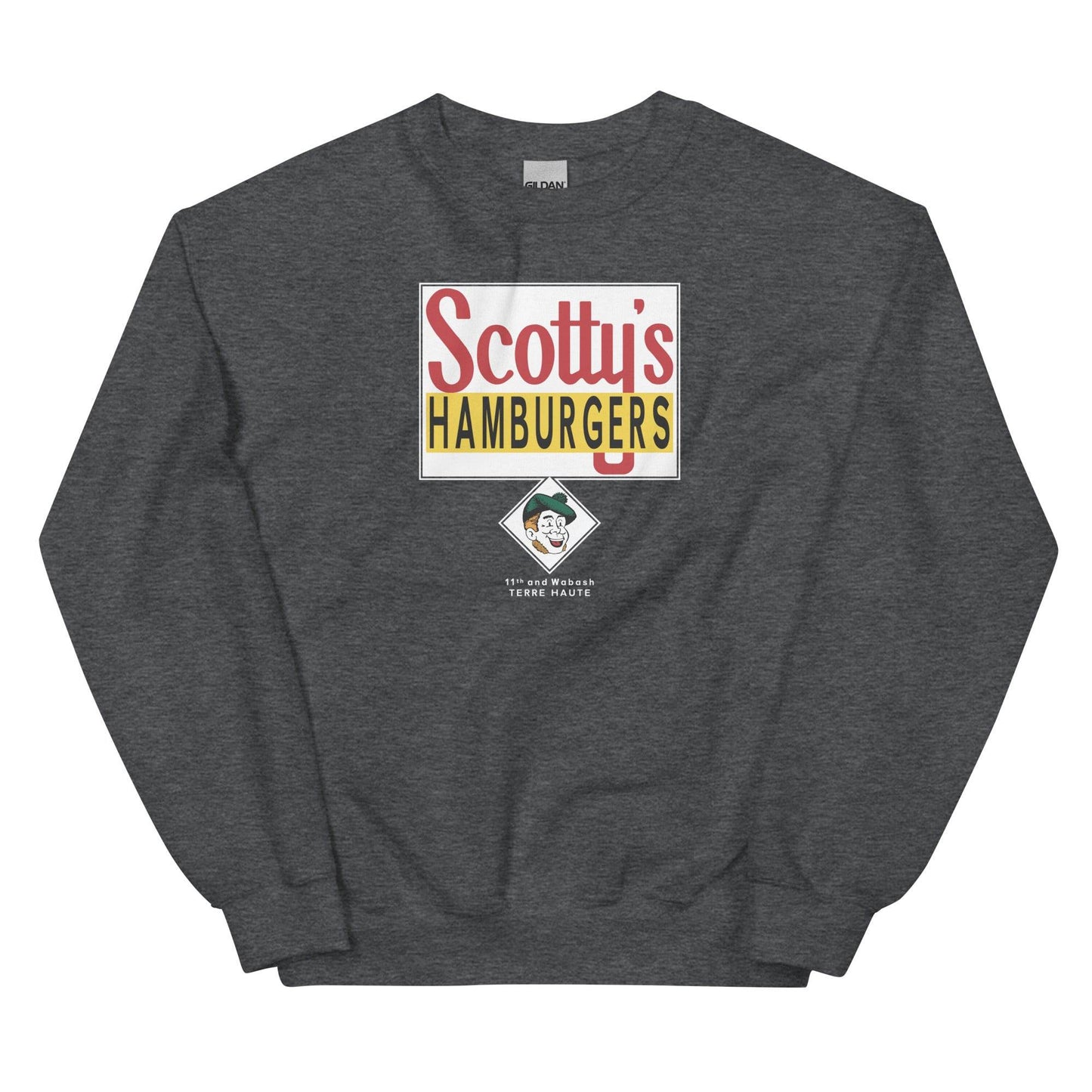 Scotty's Hamburgers - Terre Haute Indiana  -  Unisex Sweatshirt - EdgyHaute