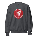 Brazil HS Red Devils - Mascot design - Unisex Sweatshirt - EdgyHaute