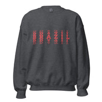 Brazil HS Red Devils - Faded text - Unisex Sweatshirt - EdgyHaute