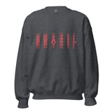 Brazil HS Red Devils - Faded text - Unisex Sweatshirt - EdgyHaute