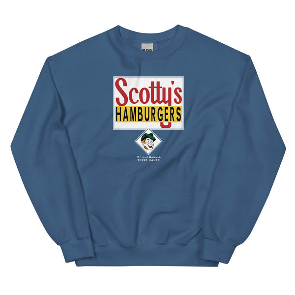 Scotty's Hamburgers - Terre Haute Indiana  -  Unisex Sweatshirt - EdgyHaute