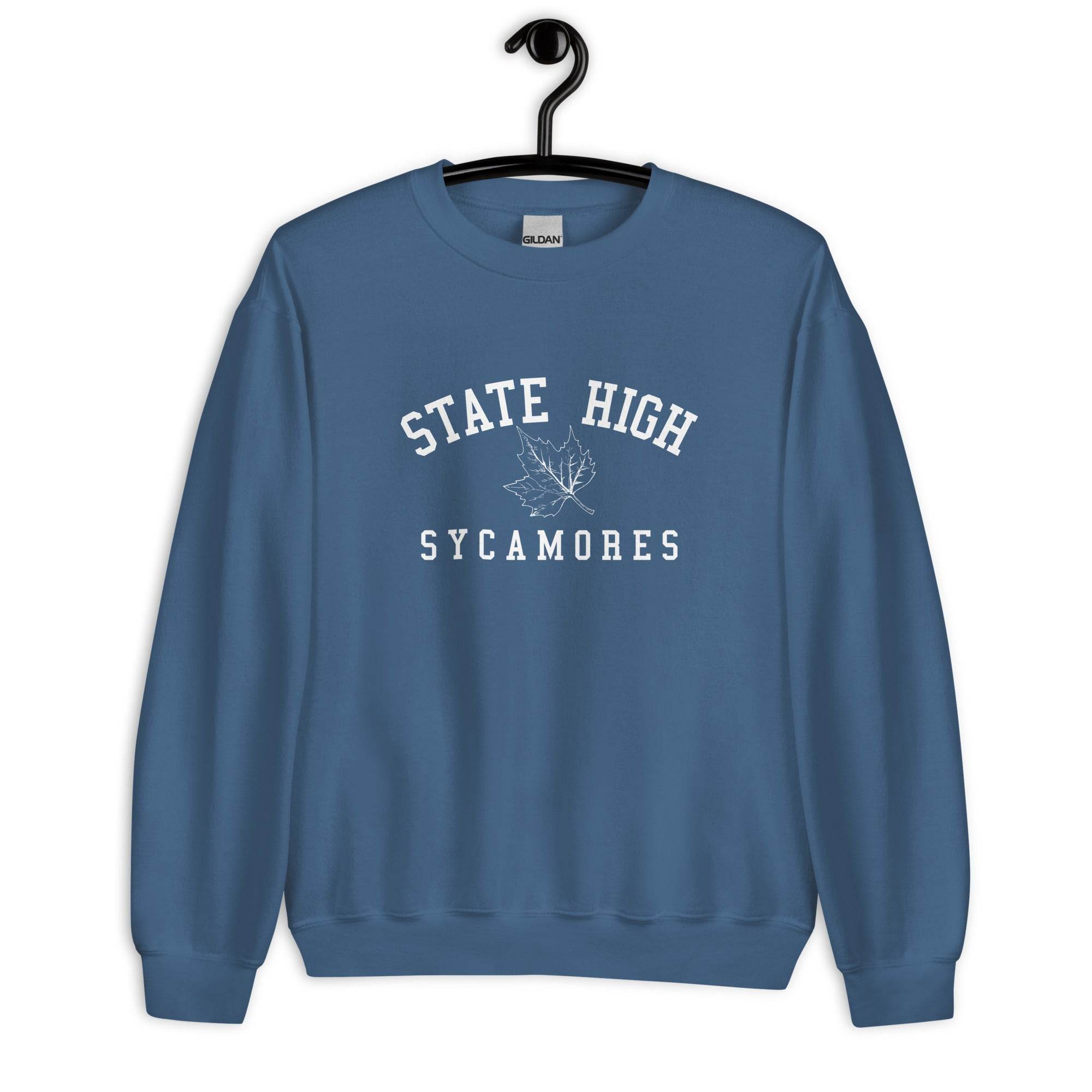 State High Sycamores (ISU Laboratory School) - Sycamores  -  Unisex Sweatshirt - EdgyHaute