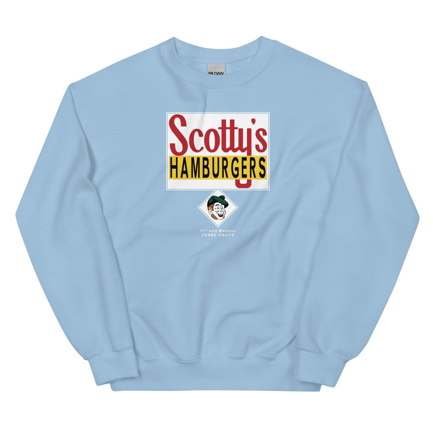 Scotty's Hamburgers - Terre Haute Indiana  -  Unisex Sweatshirt - EdgyHaute