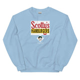 Scotty's Hamburgers - Terre Haute Indiana  -  Unisex Sweatshirt - EdgyHaute