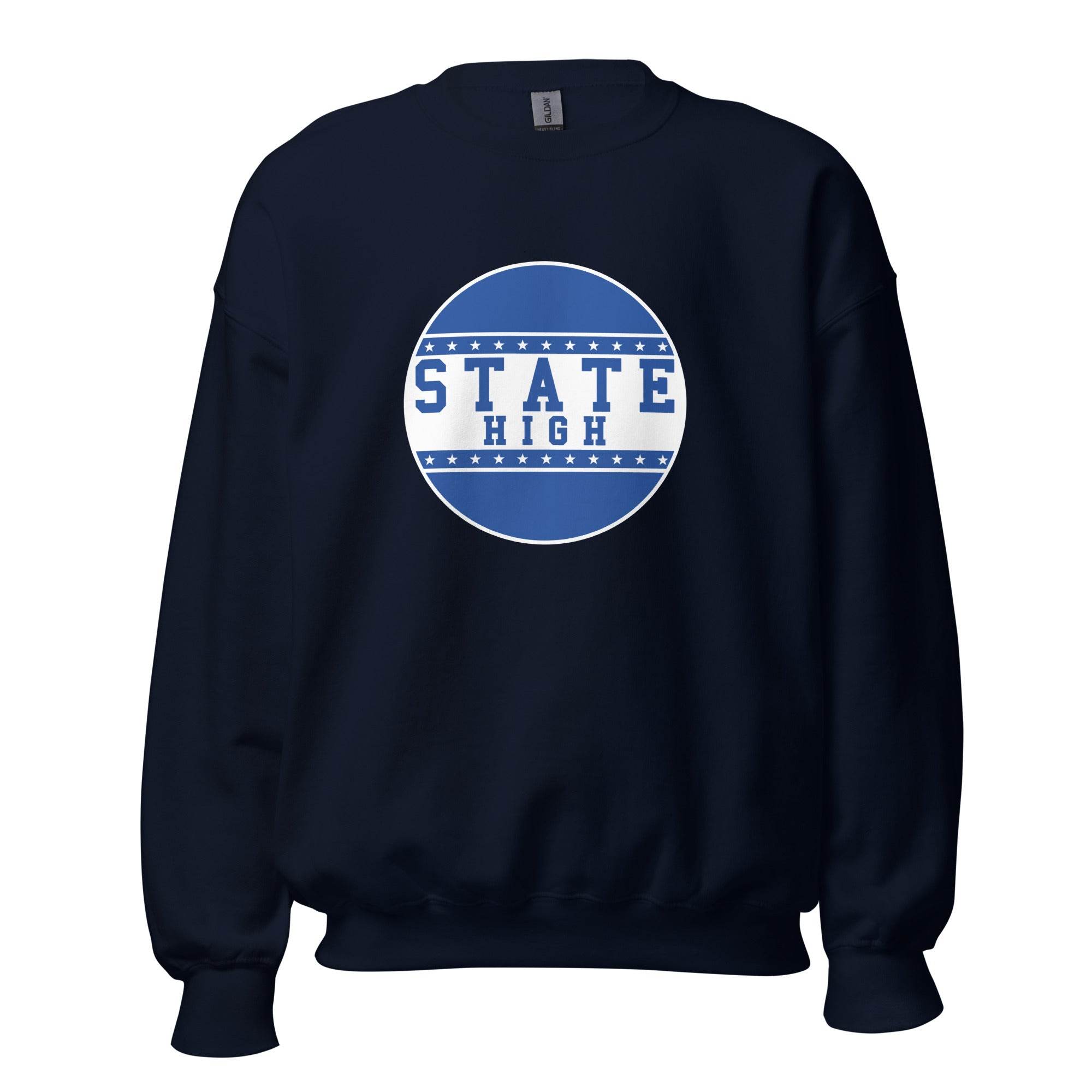 State High Sycamores (ISU Laboratory School) - button design  -  Unisex Sweatshirt - EdgyHaute