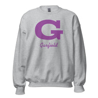 Garfield HS Purple Eagles - Garfield G  -  Unisex Sweatshirt - EdgyHaute
