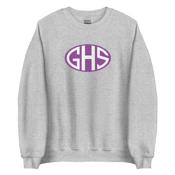 Garfield HS Purple Eagles - GHS shield design  -  Unisex Sweatshirt - EdgyHaute
