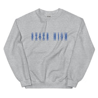 State High Sycamores (ISU Laboratory School) - faded text  -  Unisex Sweatshirt - EdgyHaute