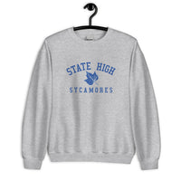 State High Sycamores (ISU Laboratory School) - Sycamores  -  Unisex Sweatshirt - EdgyHaute