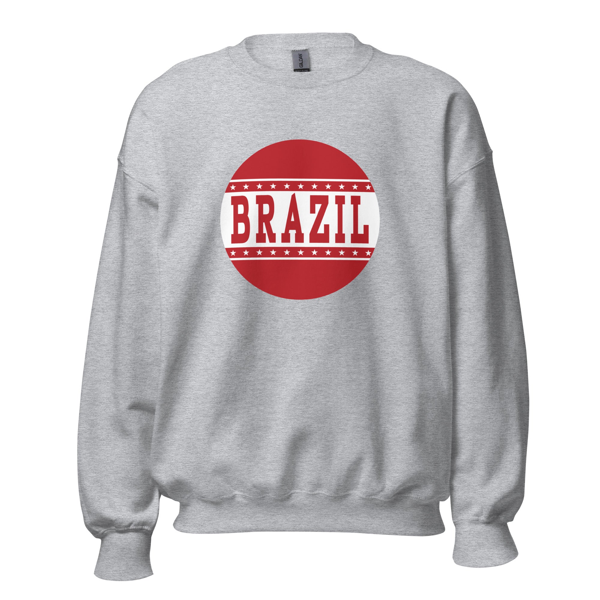 Brazil HS Red Devils - Button Design - Unisex Sweatshirt - EdgyHaute