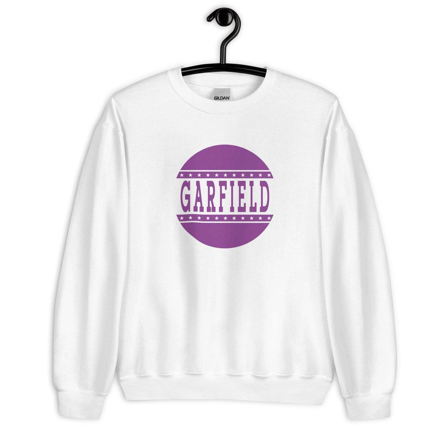 Garfield HS Purple Eagles - button design  -  Unisex Sweatshirt - EdgyHaute