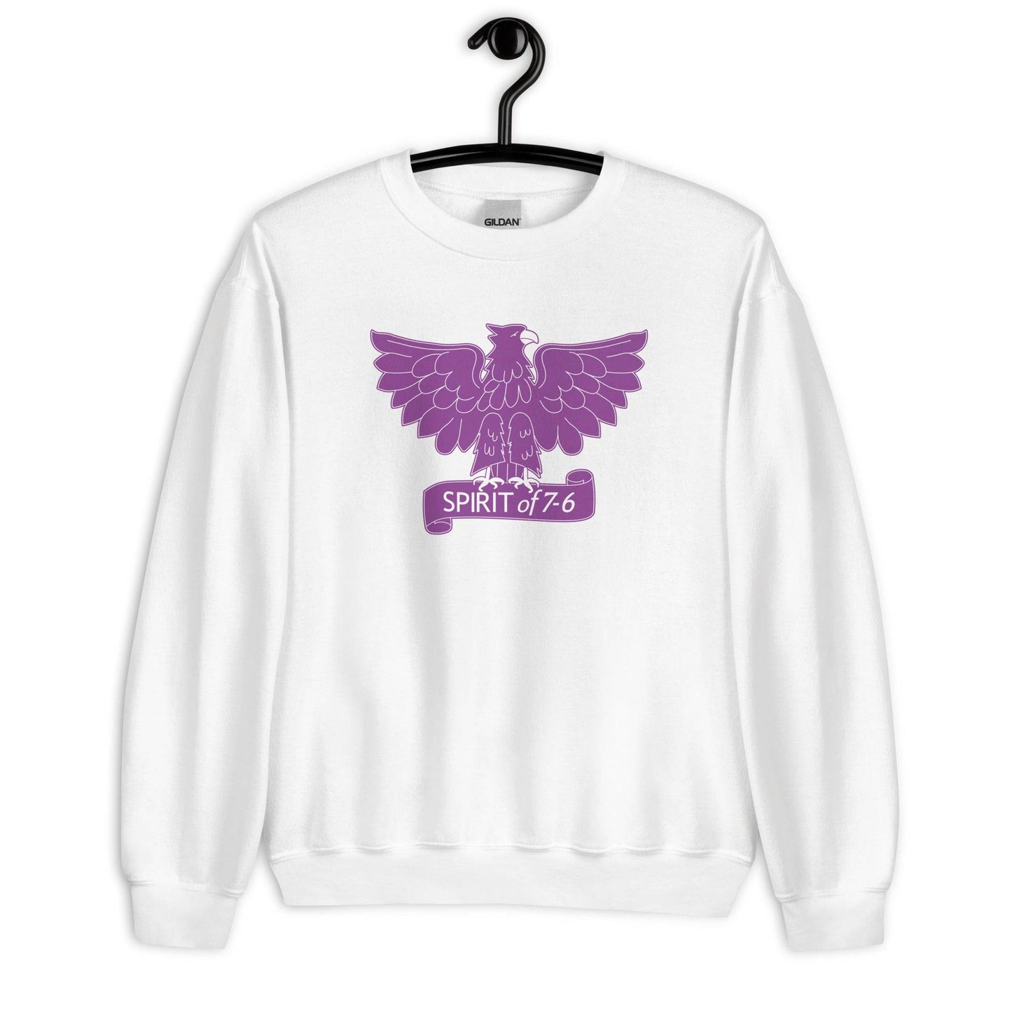 Garfield HS Purple Eagles - Spirit of 7-6  -  Unisex Sweatshirt - EdgyHaute