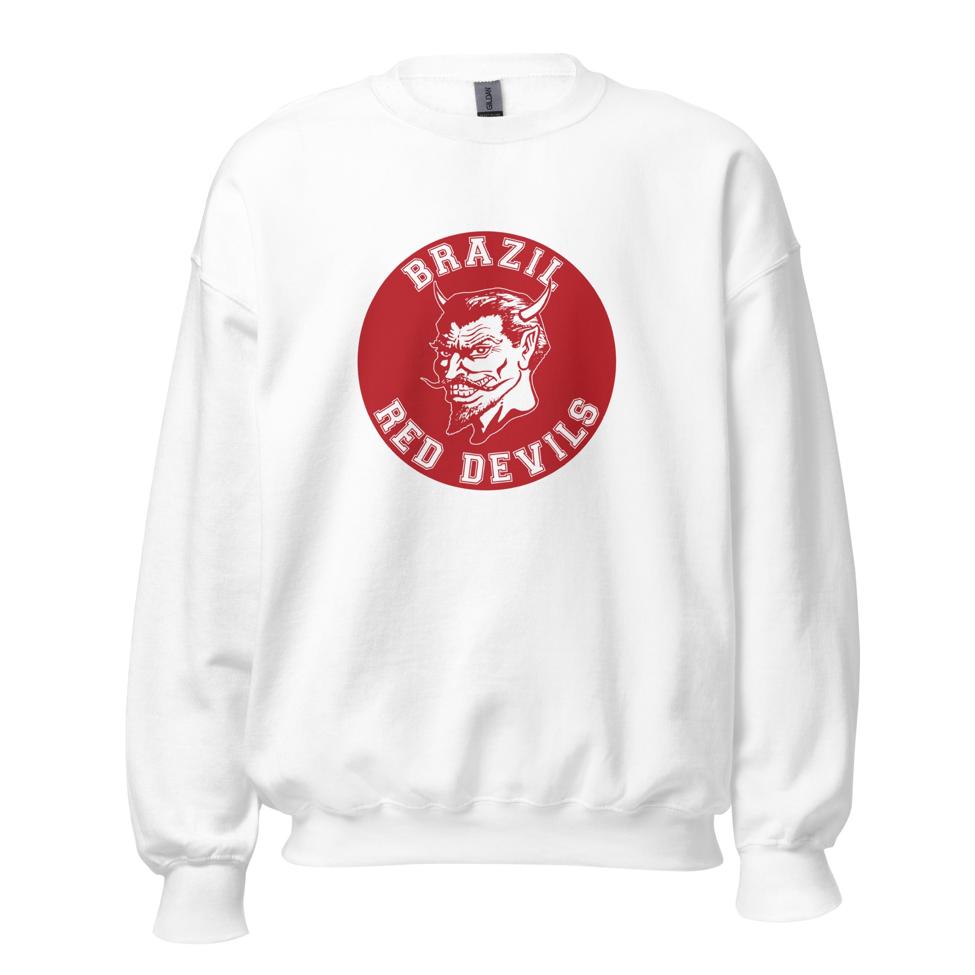 Brazil HS Red Devils - Mascot design - Unisex Sweatshirt - EdgyHaute