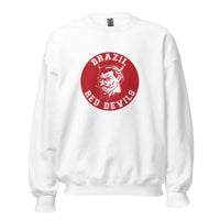 Brazil HS Red Devils - Mascot design - Unisex Sweatshirt - EdgyHaute