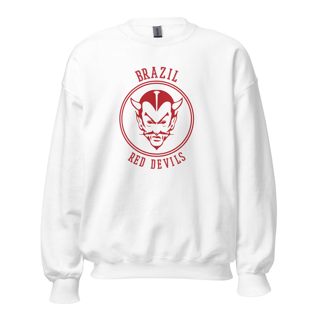 Brazil HS Red Devils - Center court design - Unisex Sweatshirt - EdgyHaute