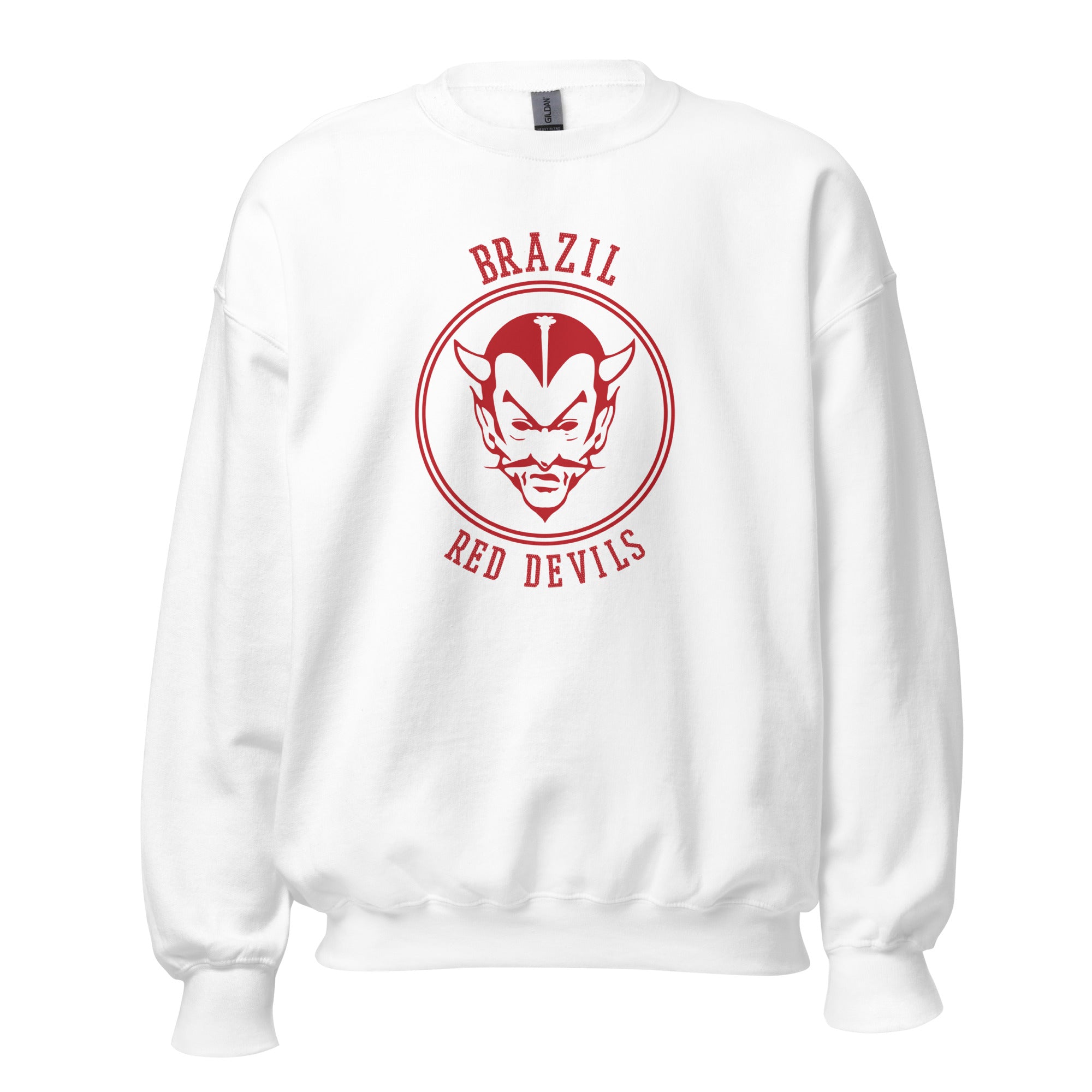 Brazil HS Red Devils - Center court design - Unisex Sweatshirt - EdgyHaute