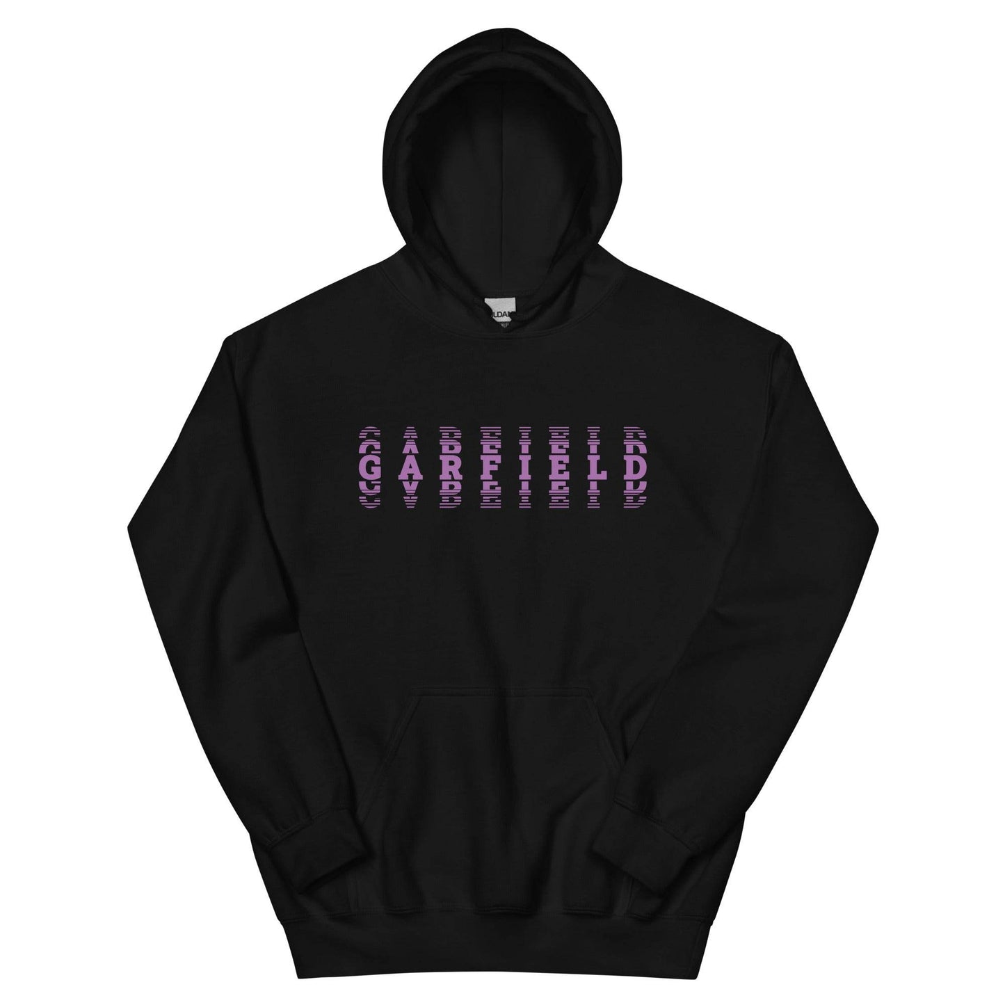 Garfield HS Purple Eagles - faded text  -  Unisex Hoodie - EdgyHaute