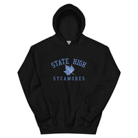 State High Sycamores (ISU Laboratory School) - Sycamores  -  Unisex Hoodie - EdgyHaute