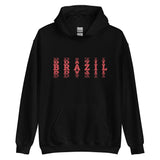 Brazil HS Red Devils - Faded text - Unisex Hoodie - EdgyHaute