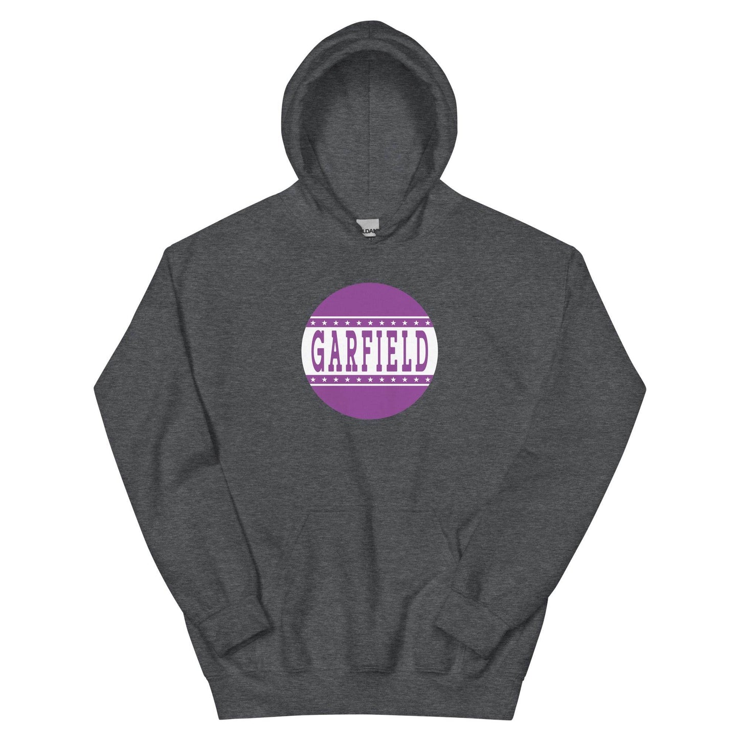 Garfield HS Purple Eagles - button design  -  Unisex Hoodie - EdgyHaute