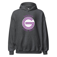 Garfield HS Purple Eagles - center court design  -  Unisex Hoodie - EdgyHaute