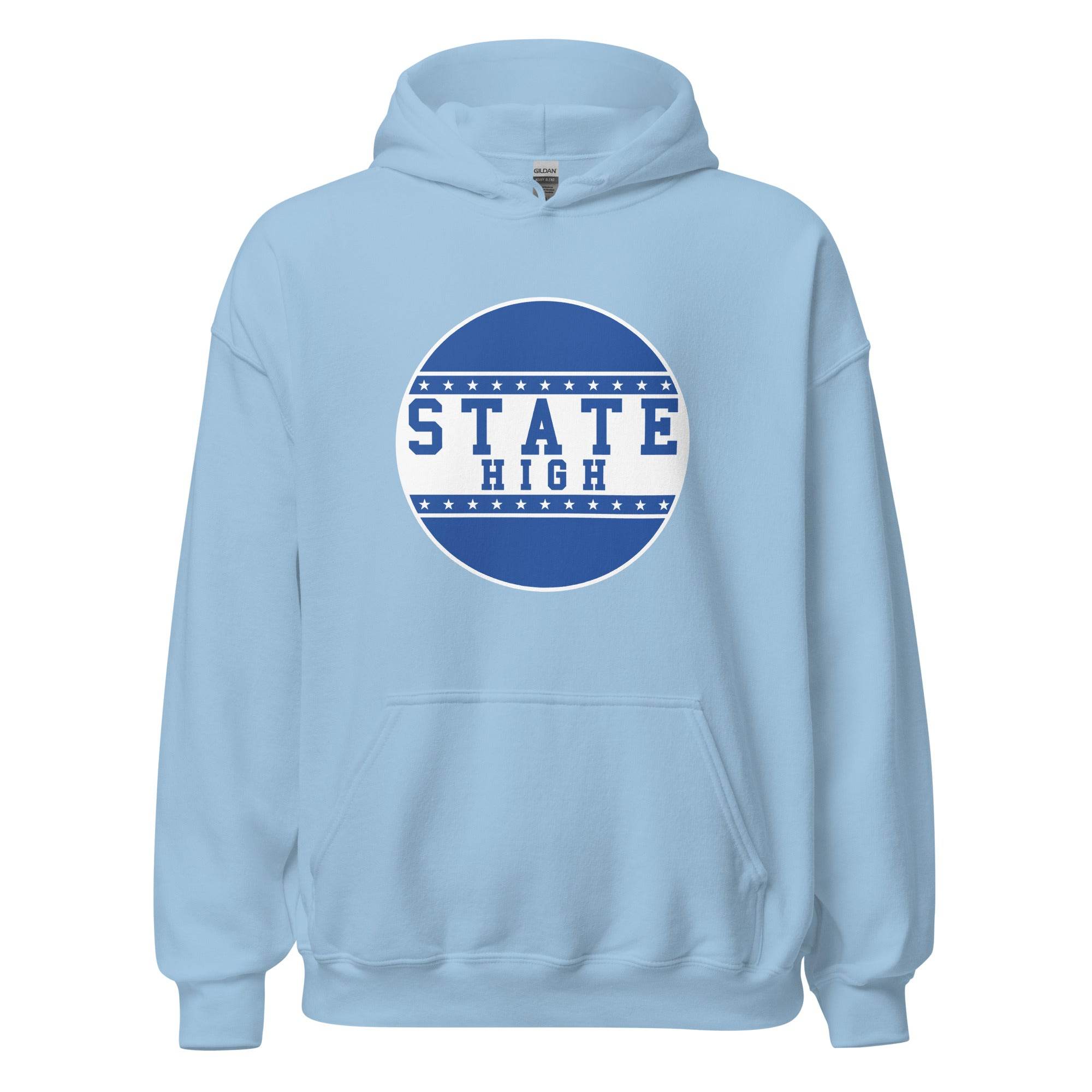 State High Sycamores (ISU Laboratory School) - button design  -  Unisex Hoodie - EdgyHaute