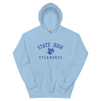 State High Sycamores (ISU Laboratory School) - Sycamores  -  Unisex Hoodie - EdgyHaute