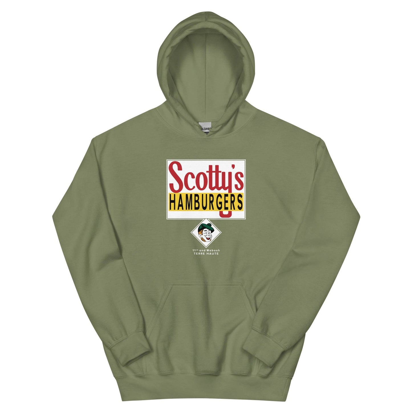 Scotty's Hamburgers - Terre Haute Indiana  -  Unisex Hoodie - EdgyHaute