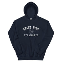 State High Sycamores (ISU Laboratory School) - Sycamores  -  Unisex Hoodie - EdgyHaute