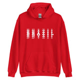 Brazil HS Red Devils - Faded text - Unisex Hoodie - EdgyHaute