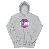 Garfield HS Purple Eagles - button design  -  Unisex Hoodie - EdgyHaute