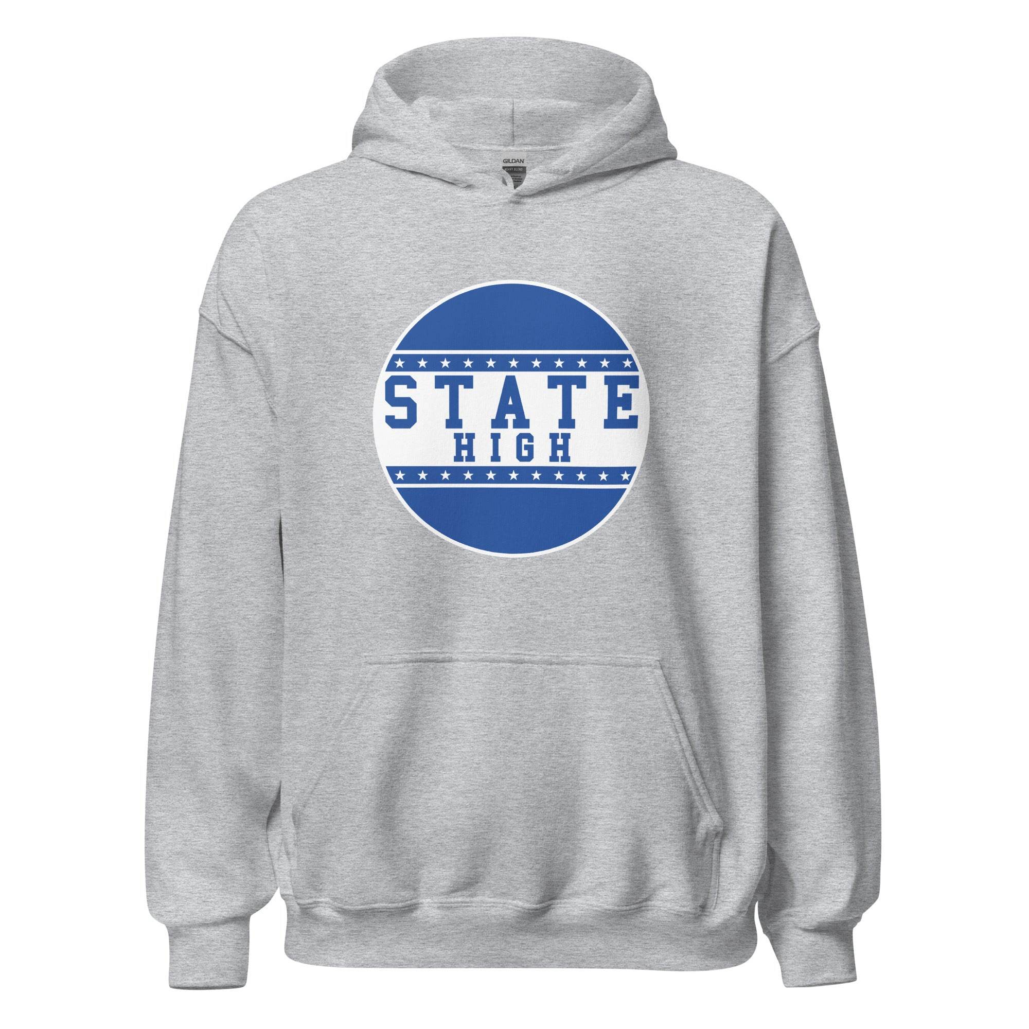 State High Sycamores (ISU Laboratory School) - button design  -  Unisex Hoodie - EdgyHaute