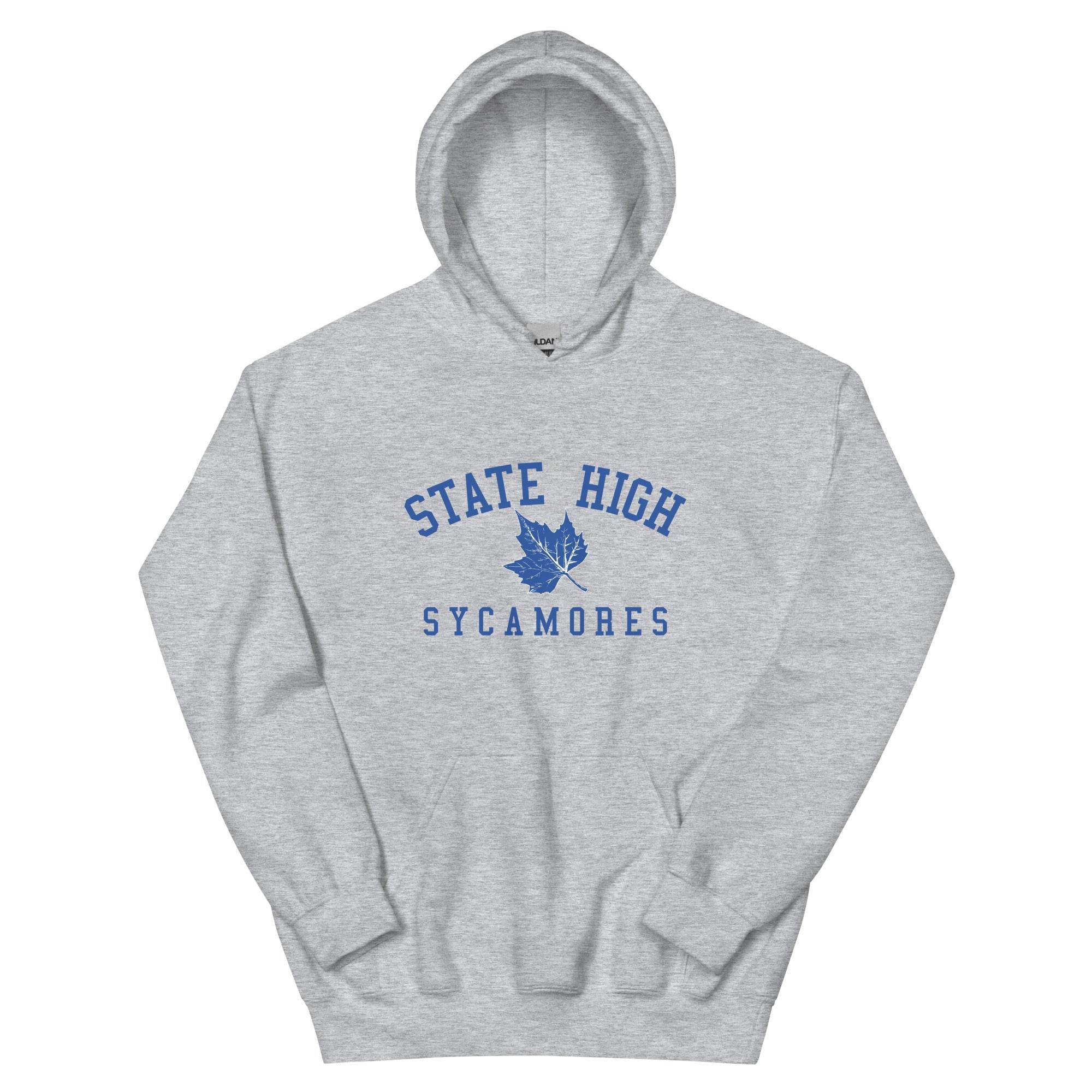 State High Sycamores (ISU Laboratory School) - Sycamores  -  Unisex Hoodie - EdgyHaute