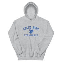 State High Sycamores (ISU Laboratory School) - Sycamores  -  Unisex Hoodie - EdgyHaute