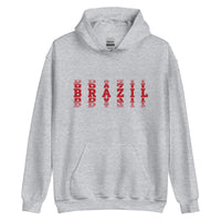 Brazil HS Red Devils - Faded text - Unisex Hoodie - EdgyHaute