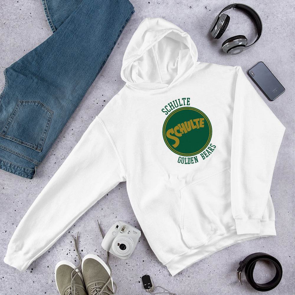 Schulte HS Golden Bears - center court design  -  Unisex Hoodie - EdgyHaute