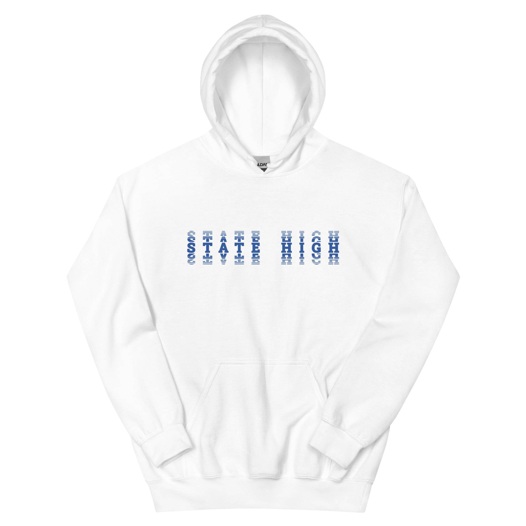 State High Sycamores (ISU Laboratory School) - faded text  -  Unisex Hoodie - EdgyHaute