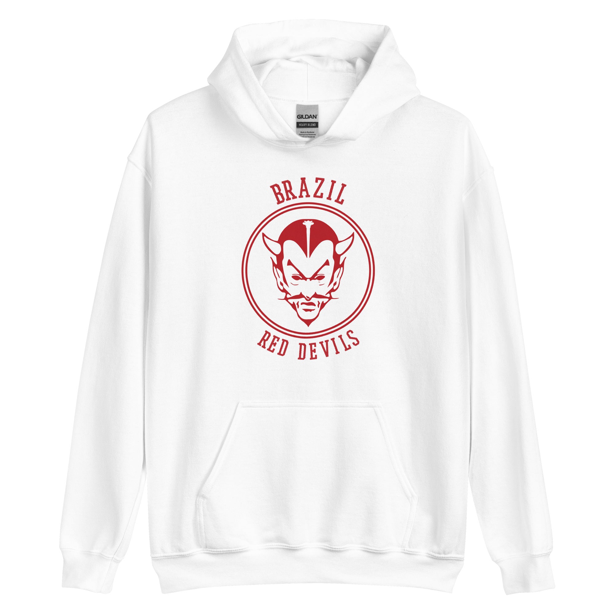 Brazil HS Red Devils - Center court design - Unisex Hoodie - EdgyHaute
