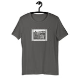 America's Pride Lager (label/white) - Terre Haute Indiana  -  Short-Sleeve Unisex T-Shirt - EdgyHaute