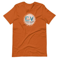 Champagne Velvet Root Beer (cap) - Terre Haute Indiana  -  Short-Sleeve Unisex T-Shirt - EdgyHaute