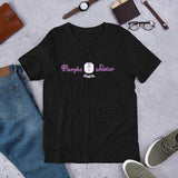 Purple Jester Lounge - Terre Haute Indiana  -  Short-Sleeve Unisex T-Shirt - EdgyHaute