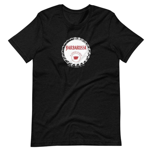 Barbarossa Beer (cap) - Terre Haute Indiana  -  Short-Sleeve Unisex T-Shirt - EdgyHaute