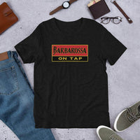 Barbarossa Beer (sign 2) - Terre Haute Indiana  -  Short-Sleeve Unisex T-Shirt - EdgyHaute