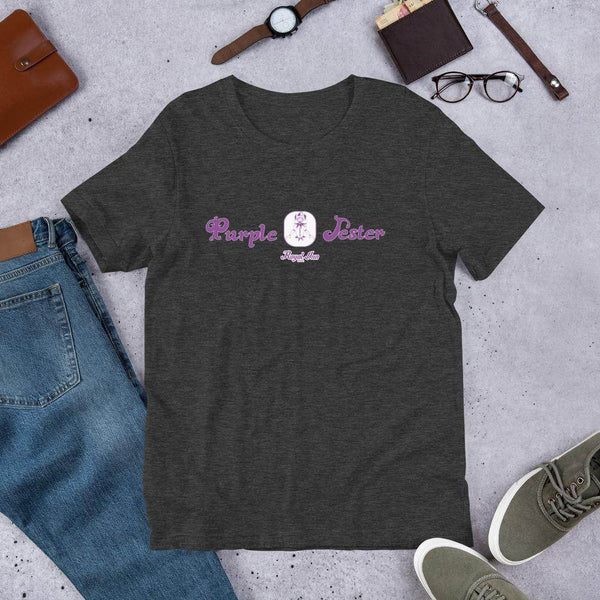 Purple Jester Lounge - Terre Haute Indiana  -  Short-Sleeve Unisex T-Shirt - EdgyHaute
