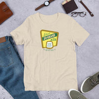 20 Grand Cream Ale (label) - Terre Haute Indiana  -  Short-Sleeve Unisex T-Shirt - EdgyHaute