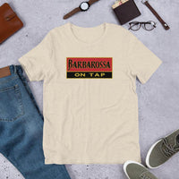 Barbarossa Beer (sign 2) - Terre Haute Indiana  -  Short-Sleeve Unisex T-Shirt - EdgyHaute