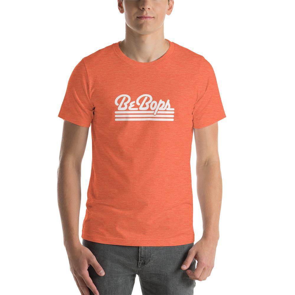 BeBops nightclub t-shirt color orange Terre Haute Indiana