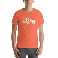 BJ’s Lounge t-shirt color orange Terre Haute Indiana